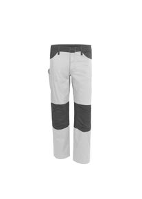 Qualitex HIGH QUALITY WORKWEAR Bundhose X-Serie weiß/grau Damen: 46 Herren: 52