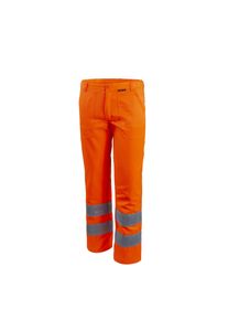 Qualitex HIGH QUALITY WORKWEAR Bundhose WQ warnorange Damen: 38 Herren: 44