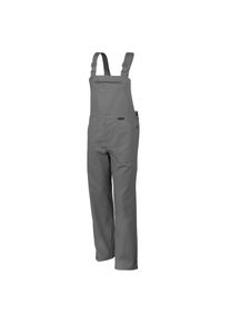 Qualitex HIGH QUALITY WORKWEAR Latzhose classic grau Damen: 52 Herren: 58