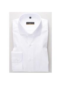 Eterna SLIM FIT Original Shirt in weiß unifarben, weiß, 38