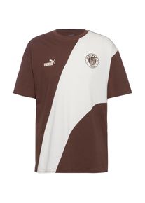Puma Fc St. Pauli T-Shirt Herren - braun - Gr. M - Baumwolle/Polyester