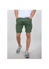 Shorts Alpha Industries "Alpha Industries Men - Airman Short" Gr. 34, Normalgrößen, grün (vintage grün) Herren Hosen