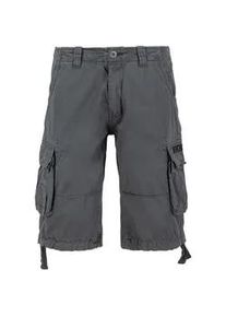 Shorts Alpha Industries "Alpha Industries Men - Jet Short" Gr. 34, Normalgrößen, grau (vintage grau) Herren Hosen