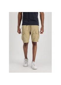 Sweatshorts Alpha Industries "Alpha Industries Men - Shorts Ripstop Jogger Short" Gr. 2 XL, Normalgrößen, beige (sand) Herren Hosen