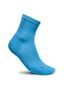 Bauerfeind Sports Run Ultralight Mid Cut Socks Laufsocken Damen Trailrunning (Gr 35-37 |blau)