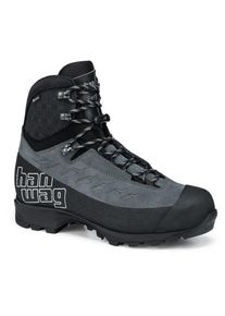 Hanwag Ferrata Tour GTX Bergschuhe Herren (Gr 46,5 |schwarz/grau |wasserdicht)