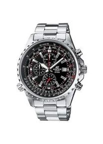 Chronograph Casio EDIFICE "EF-527D-1AVEF" Armbanduhren schwarz (silberfarben) Herren Armbanduhr Chronograph Armbanduhren Quarzuhr, Armbanduhr, Herrenuhr, Stoppfunktion, bis 10 bar wasserdicht