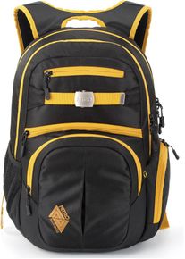 Nitro Schulrucksack "Hero", schwarz, Polyester, Rucksäcke, Alltagsrucksack, Großer Freizeitrucksack, Schule, Arbeit und Reise