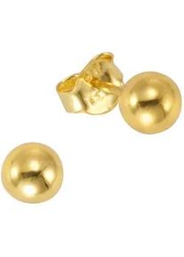 Paar Ohrstecker Firetti "Schmuck Geschenk Gold 333 Ohrschmuck Kugel" Ohrringe Gr. 4, Gelbgold 333, goldfarben (gelbgoldfarben) Damen