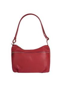 Shopper Samantha Look Gr. B/H/T: 29cm x 22cm x 13cm onesize, rot Damen Taschen echt Leder, Made in Italy