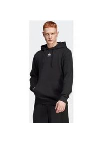 Kapuzensweatshirt Adidas ORIGINALS "ESSENTIALS+ MADE WITH HEMP HOODIE" Gr. S, schwarz Herren Sweatshirts