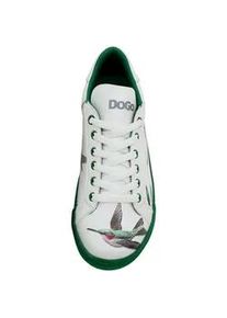 Sneaker DOGO "Damen Ace Sneakers Soar the Sky Vegan Damen / female" Gr. 41, Normalschaft, bunt (weiß) Damen Schuhe Skaterschuh Schnürschuh Sneaker low Vegan