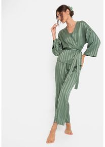 LSCN BY LASCANA Pyjama grün Gr. 32 für Damen. Loose Fit