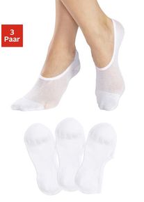 active by Lascana LASCANA ACTIVE Füßlinge weiß Gr. 35-38 für Damen. Elastisch. Nachhaltig.