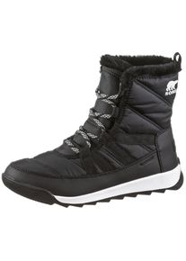 Sorel Whitney Ii Short Lace Wp Stiefel Damen - schwarz - Gr. 37 - Leder