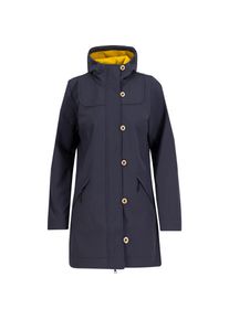 Blutsgeschwister Wild Weather Softshellmantel Damen - blau - Gr. S - Polyester/Elastan