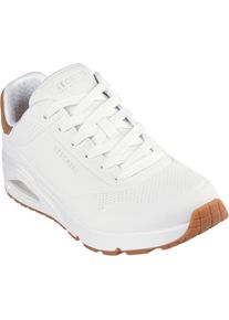 Skechers Uno Sneaker Herren - weiß - Gr. 46 - Synthetik