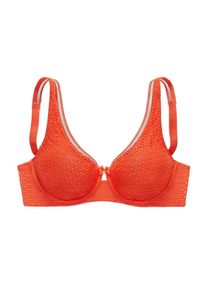 Nuance Große Größen Minimizer-BH Gr. 80C rot für Damen