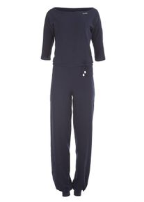 Jumpsuit WINSHAPE "WJS2" Gr. XS, Normalgrößen, blau (night blue) Damen Overalls ¾-Arm