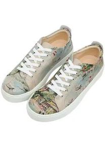 Sneaker DOGO "Lago di Como" Gr. 37, Normalschaft, beige (natur) Damen Schuhe Vegan