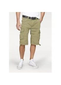 Cargobermudas Alpha Industries "Jet Short" Gr. 32, N-Gr, grün (helloliv) Herren Hosen