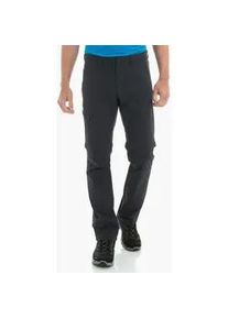 Schöffel Zip-away-Hose SCHÖFFEL "Pants Koper1 Zip Off" Gr. 52, Normalgrößen, schwarz Herren Hosen