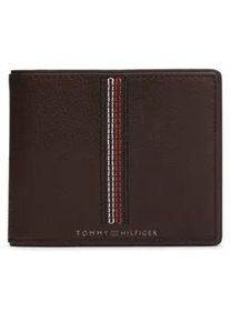 Geldbörse Tommy Hilfiger "Men TH CASUAL CC AND COIN Wallets" braun (coffee bean) Kleinlederwaren Geldbeutel Herrenbörse Portemonnaie