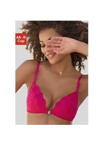 Bralette-BH Vivance "Mirja" Gr. 85, Cup AA, pink Damen BHs ohne Bügel, mit nahtlos vorgeformten Cups, Dessous