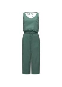 Jumpsuit Ragwear "Suky" Gr. L (40), Normalgrößen, grün (tannengrün) Damen Overalls schicker, langer Overall mit Tunnelzug