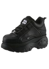 Sneaker Buffalo Gr. 41, schwarz Damen Schuhe Freizeitschuh, Ugly-Sneaker, Schnürschuh mit MemoryFoam-Innensohle