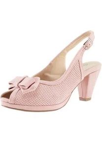 Sandalette Andrea Conti Gr. 40, rosa (softrose) Damen Schuhe Slingbacksandale Brautschuh