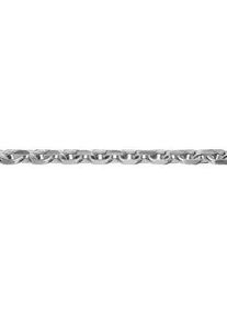 Collierkettchen Firetti "Schmuck Geschenk, Ankerkette, diamantiert, mehrere Breiten" Halsketten Gr. 45, Silber 925 (Sterlingsilber), B: 1,7mm, silberfarben (silberfarben, rhodiniert) Damen Made in Germany