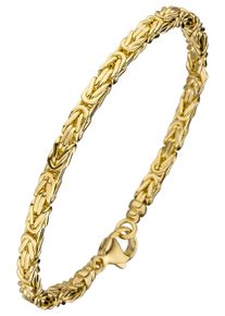 Jobo Damen Armband, Gelbgold 333, gold, Gelbgold 333, Armbänder, Königsarmband 333 Gold massiv 19 cm