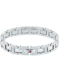 Armband Tommy Hilfiger "SS24 GEOMETRIC, 2790566, 2790567, 2790568" Armbänder Gr. Edelstahl, silberfarben (edelstahlfarben) Herren