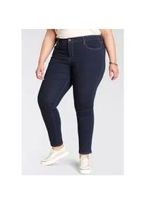 Levi's Skinny-fit-Jeans LEVI'S PLUS "311 PL SHAPING SKINNY" Gr. 18 (48), Länge 32, blau (rinsed) Damen Jeans figurformend mit Stretch