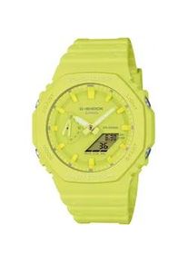 Chronograph Casio G-SHOCK Armbanduhren gelb Damen Quarzuhr, Armbanduhr, Damen, Herren, digital, bis 20 bar wasserdicht