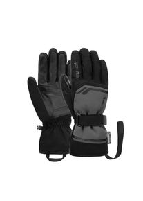 Skihandschuhe Reusch "Primus R-TEX XT" Gr. 10, grau (grau, schwarz) Damen Handschuhe Sporthandschuhe sehr warm, wasserdicht und atmungsaktiv