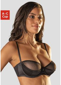 Petite Fleur Gold Büstenhebe schwarz Gr. 70A für Damen. Mit Bügel
