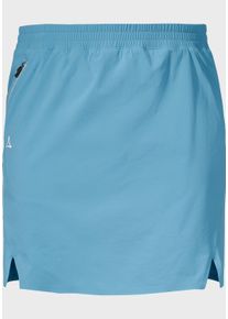 Schöffel Sweatrock SCHÖFFEL "Skirt Hestad1 L" Gr. 42, blau (8225, blau) Damen Röcke