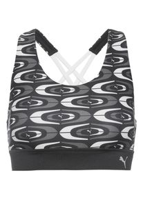 Puma Retro Glam Strappy Bh Damen, schwarz, Größe: XS