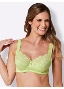 sheego Gro&szlig;e Gr&ouml;&szlig;en Entlastungs-BH mit B&uuml;gel mit wattierten Komforttr&auml;gern, pistazie, Gr&ouml;&szlig;e 100B - Damen