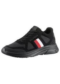 Sneaker Tommy Hilfiger "MODERN RUNNER KNIT EVO ESS" Gr. 45, schwarz Herren Schuhe Freizeitschuh, Halbschuh, Schnürschuh in bequemer Form