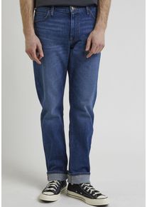 Relax-fit-Jeans Lee "WEST" Gr. 34, Länge 34, blau (worn in) Herren Jeans Relaxed Fit
