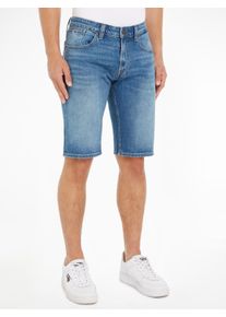 Jeansshorts Tommy Jeans "RONNIE SHORT" Gr. 34, N-Gr, blau (denim medium) Herren Jeans Shorts
