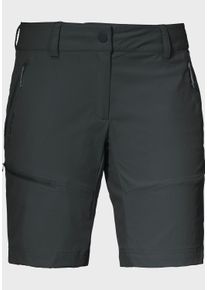 Schöffel Bermudas SCHÖFFEL "Shorts Toblach2" Gr. 46, Normalgrößen, grau (9830, grau) Damen Hosen Sporthosen