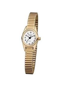 Regent Uhren Quarzuhr REGENT "6820.45.99, F263" Armbanduhren goldfarben Damen Armbanduhr, Damenuhr, mit Zugband