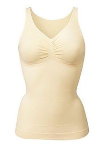 Lascana Große Größen Shapingtop Gr. M beige für Damen