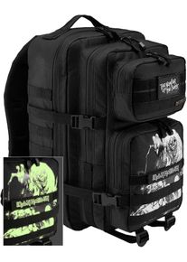 Iron Maiden Number Of The Beast GITD - Cooper Large Rucksack schwarz 61055