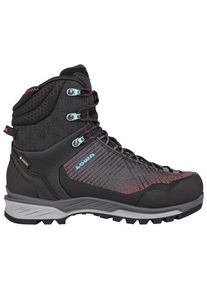 Lowa Mangart GTX Mid Bergschuhe Damen (Gr 39,5 |grau |wasserdicht)