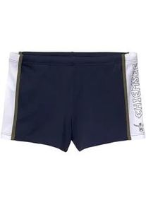 Boxer-Badehose Chiemsee Gr. 4, N-Gr, blau (marine) Herren Badehosen mit Kontrasteinsätzen